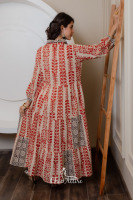 Nouvelle Robe 2025 Grande Taille pour Femme, Imprimée, Coupe Ample Décontractée, Boutonnée, Manches Longues avec Poches, Style Ethnique, Tenue de Plage Estivale