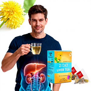 Thé <span class=keywords><strong>de</strong></span> nettoyage du foie <span class=keywords><strong>bio</strong></span> Chinaherbs, 21 jours, santé, végétalien et non-OGM, sachets <span class=keywords><strong>de</strong></span> 126 g - Product Image 1