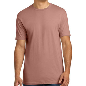 เสื้อยืดแขนสั้นสำหรับผู้ชายเสื้อยืดคอกลมพิมพ์โลโก้โลโก้แบบเรียบสำหรับผู้ชายเสื้อแบบไตรผสม - Product Image 5