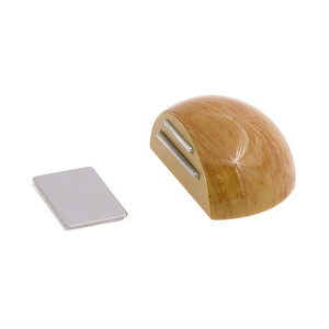 Fermaporta Adesivo con Magnete, Colore Legno - Product Image 1