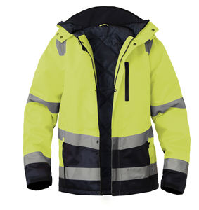 Wholesale Hi Vis Reflective Safety Clothing Construction Jacket Jacket High Visibility Workwear Jacket - Product Image 3
