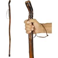 Bâton de marche en bois au design le plus attrayant pour les promenades et le soutien pour la couleur du bois naturel Échantillon gratuit et artisanat naturel