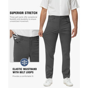 Pantalon de golf pour hommes avec impression personnalisée Tissu extensible respirant Marque sur mesure OEM pour les détaillants - Product Image 5