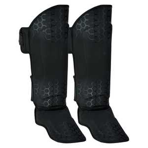 ระบบหัวเข็มขัดแบบปลดเร็วปรับได้คุณภาพสูงสำหรับการเปิดและปิดที่ป้องกันหน้าแข้งหนัง PU ที่ป้องกันง่าย - Product Image 1