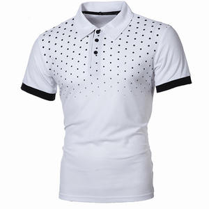 Venta al por mayor de camisetas de polo de poliéster de manga corta para adultos hombres camisetas de golf impresas con logotipo personalizado ODM suministro liso en blanco sólido - Product Image 1