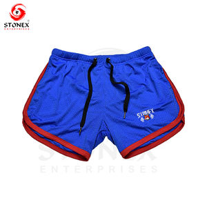 กางเกงขาสั้นสำหรับออกกำลังกายวิ่งแห้งเร็วสำหรับผู้ชายกางเกงขาสั้นสำหรับออกกำลังกายฟิตเนสวิ่งแบรนด์ใหม่ออกแบบโลโก้ได้เองฤดูร้อน - Product Image 3