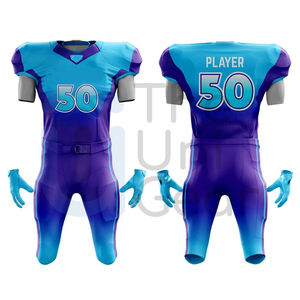 Venta al por mayor de alta demanda de camisetas y pantalones de equipos de fútbol, camisetas de fútbol americano, uniforme de fútbol americano personalizado para hombres y mujeres - Product Image 4