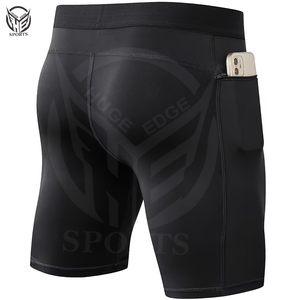 Shorts d'été personnalisés pour hommes, séchage rapide, en Spandex/Polyester, élégants et confortables pour les activités de plein air et la plage, service OEM - Product Image 2