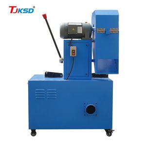 Fabrieksaanbieding: Lage prijs 1/4 tot 2 inch flexibele rubberen slang snijmachine voor hydraulische afschuiving, strippen en stofvrij snijden - Product Image 6