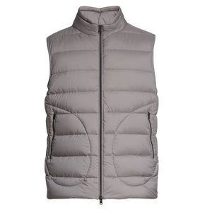 <b>Men's</b> Premium Quality Fleece <b>Vest</b> Puffer Jacket Stand Collar Fashionable and Durable for Casual Wear High Street Winter Style - Product Image 1