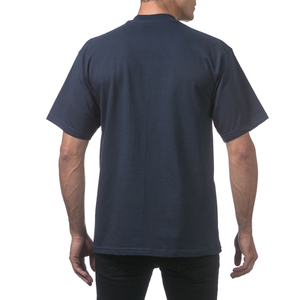 เสื้อยืดแขนสั้นผ้าฝ้าย 50% / โพลีเอสเตอร์ 50% สำหรับฤดูร้อน เสื้อยืดคอกลมแขนสั้นผ้าฝ้ายเนื้อหนาสำหรับผู้ชาย - Product Image 1