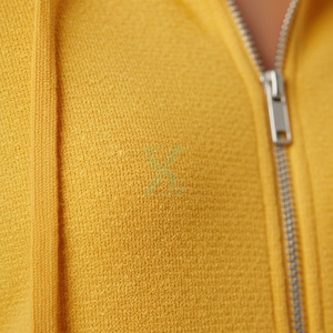 Women's Winter Lightweight Zipper Hoodies OEM Wholesale Custom Made Casual Fashion Streetwear Gym Outerwear <b>Fleece</b> <b>Jacket</b> 100% - Product Image 2