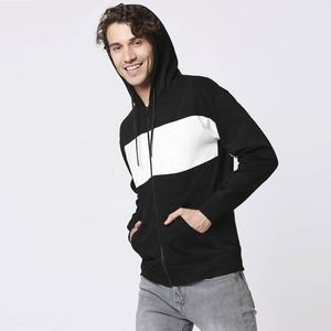 Sudadera con Capucha y Cierre Frontal Completo para Hombre, 100% Algodón en Material de Felpa, con Bolsillos Laterales, Venta al Por Mayor, Oferta Totalmente Personalizada - Product Image 2