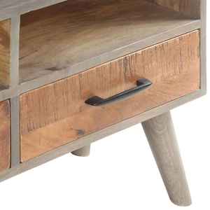 MANGO WOOD HANDMADE <b>TV</b> CONSOLE with DRAWER EUROPEAN NORDIC LOFT MEDIA <b>UNIT</b> for LIVING ROOM MODERN DESIGN - Product Image 4