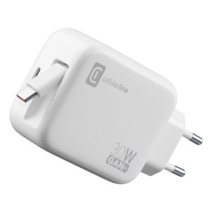 เครื่องชาร์จ Gan USB Type-C 30W แบบยืดหดได้ ACHROLLUSBCGAN30WW ชาร์จเร็วสุด6A ฟังก์ชั่น QC ความเร็วสูง5V/3A เต้ารับมาตรฐาน - Product Image 5