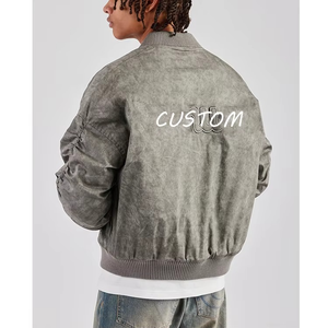 Venta al por mayor de alta calidad de peso pesado lavado sudaderas con capucha de gran tamaño suelta de los hombres de logotipo personalizado Unisex Sudadera con capucha Vintage lavado con ácido conjunto de Sudadera con capucha - Product Image 3