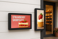 L'affichage extérieur IP65 de la publicité de bâti de mur d'intense luminosité imperméabilisent le signage de Digital avec le système de CMS
