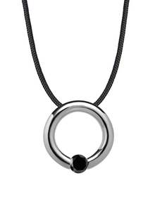 สร้อยคอจี้2025ทันสมัยสำหรับผู้หญิงสร้อยคอสแตนเลสแบบปรับแต่งได้สร้อยคอจี้ไขว้สุดสร้างสรรค์ - Product Image 3