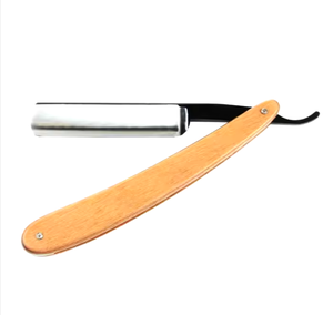 Rasage et façonnage de barbe rasoirs hommes beauté barbier chaud réglage cheveux rasoirs nouvelle manipulation en bois chaud barbier rasoirs sécurité - Product Image 1