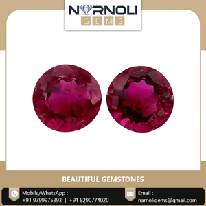 Piedras redondas de turmalina rosa a precios mayoristas de fabricantes indios confiables-Piedras preciosas para compradores mayoristas - Product Image 6