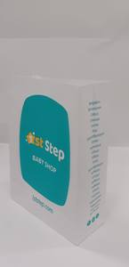 Sacs en papier cartonné blanc de luxe, logo de marque imprimé personnalisé, sacs de shopping de haute qualité pour boutique de mode avec poignée en ruban - Product Image 3