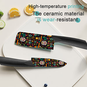 Juego de Cuchillos de Cerámica de 7 Piezas, Precio de Fábrica, Nueva Tendencia, Mango de Plástico, Apto para Lavavajillas, Ideal para Regalo de Navidad 2026, Gran Venta - Product Image 4