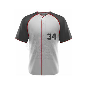 Logotipo personalizado, uniforme de béisbol ligero, uniforme de béisbol de gran tamaño a precio barato para unisex - Product Image 3