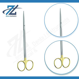 Tijeras Metzenbaum para bebés, manual de acero inoxidable, curvos de 145mm instrumentos quirúrgicos, fabricante de uso de cirugía General reutilizable - Product Image 3