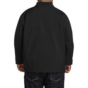 Chaqueta de Invierno Personalizable de Mezclilla y Softshell, Cuello Alto, Tejido de Poliéster, Impermeable, Elástica, Ecológica, Estilo Vintage, Algodón - Product Image 2