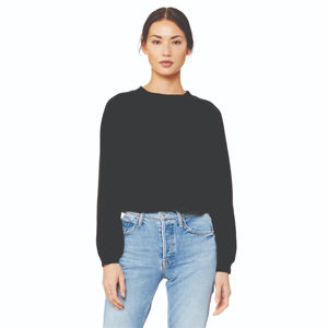 Ropa de calle, sudadera para mujer, pulóver, sudaderas con capucha para gimnasio, Top corto informal para mujer, sudaderas cómodas personalizadas OEM - Product Image 1