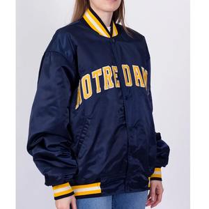 Veste en satin brodée sur mesure | Style universitaire bombardier brillant de qualité supérieure | Logo et design personnalisés | Fourniture d'usine OEM/ODM - Product Image 5