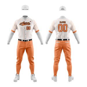 Vêtements d'équipe de baseball respirants personnalisables vente en gros uniformes de sport ensembles de pantalons en jersey fournisseur OEM - Product Image 4