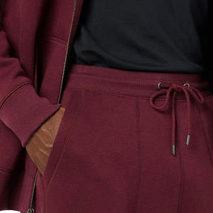 Prix bas, taille haute, 100% coton, molleton, décontracté, sport de plein air, entraînement, ensembles de pantalons de survêtement pour hommes, hiver, chaud, actif - Product Image 4