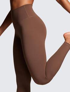 Mallas de yoga transpirables de secado rápido personalizadas, mallas deportivas de compresión para correr para mujer, mallas de yoga sin costuras de moda de cintura alta - Product Image 6