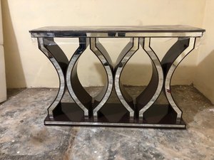 Table console moderne unique Design vibrant Table d'appoint élégante pour salon entrée couloir décor à la maison contemporain - Product Image 3