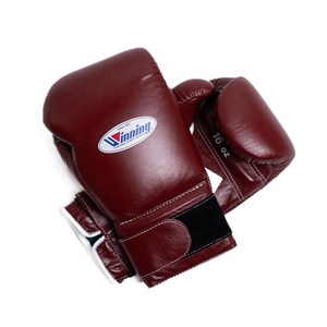 ถุงมือชกมวยมวยไทย MMA แบบมืออาชีพถุงมือหนังแท้ใหม่ล่าสุดมีโลโก้ออกแบบได้ตามต้องการ - Product Image 1