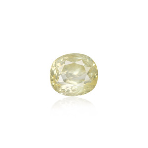 Piedra de Zafiro Amarillo Natural de 9.02 Quilates, Facetada con Corte Esmeralda Ovalado Marquise, Disponible en Tonos Marrón, Rojo y Rosa, Tratada con Calor - Product Image 1