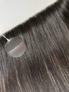 100% ต่อผมมนุษย์แบบเต็มหนังกำพร้าแบบตรงสุดๆมัดมือแบบผูกเชือก2025 - Product Image 2