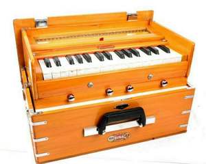 Armonio de madera tradicional diseñado para principiantes y jugadores avanzados adecuado para Bhajan Kirtan y clases de música - Product Image 4