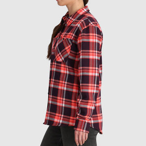 Chemise en flanelle à carreaux pour homme de haute qualité, manches longues, épaisse, chaude, respirante, écologique, 220g coton, poche poitrine, printemps, décontractée - Product Image 4