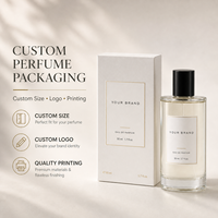 Boîtes d'emballage de parfum personnalisées en carton doré et argenté avec logo imprimé et structure en carton pliable