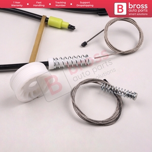 ชุดซ่อมกระจกไฟฟ้า BWR663ชุดซ่อมหน้าขวาสำหรับ3ชุด E91 E90 2004-2012ประตู4/5 51337140588บานอะไหล่รถยนต์ - Product Image 3