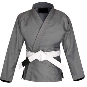 Karate Jiu Jitsu Sparring Uniforme Stretch Kimono Trajes con Logo frontal Movimiento libre y ventilación para largas horas de entrenamiento - Product Image 3