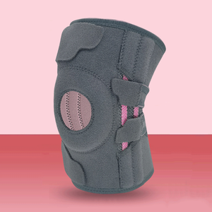 Alta calidad ajustable Color personalizado neopreno artritis con bisagras rodillera articulada rodilleras antideslizantes Unisex - Product Image 4