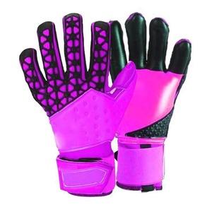 New Professional Adult Goalkeeper Gloves Full Finger Waterproof Adjustable Wrist <b>Strap</b> Breathable Thick Latex Smooth Gloves - Product Image 2