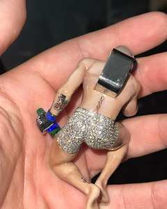 Pendentif de dessin animé de ventilateur d'animation de Style classique de haute qualité avec alliage de diamant à la mode pour tous les âges exportation directe de l'Inde - Product Image 4