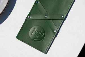 Porta Cubiertos Plegable de Cuero Genuino de Lujo, Ecológico, para Restaurante, Estilo Vintage, Organizador de Cubiertos LCH-0016 - Product Image 2