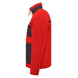 Chaqueta de Forro Polar Transpirable de Moda con Cuello Alto para Invierno, Chaqueta para Hombre de Tela Suave y Cálida, Ajuste Holgado - Product Image 4