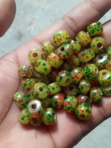 India-Made Genuine <b>Crystal</b> <b>Lampwork</b> <b>Glass</b> <b>Beads</b> Old Look with Multiple Colors for DIY Jewelry for Bulk Purchase - Product Image 6