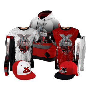 Conjunto de Jersey de béisbol ajustado transpirable personalizado para hombre, uniforme de juego de poliéster 100% antibacteriano de secado rápido - Product Image 2